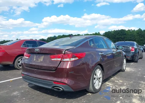 2017 Kia Optima Lx z USA, uszkodzony, nr VIN 5XXGT4L36HG123427